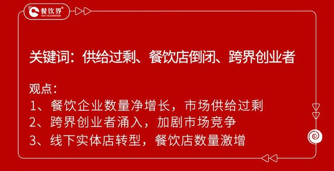 加速洗牌！餐饮业供给过剩近900万家门店何去何从？(图1)