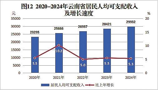 2024年云南省国民经济和社会发展统计公报(图9)