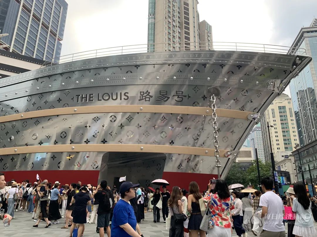 LV全球唯一“巨轮”如何开进“准千亿级商圈”？(图3)