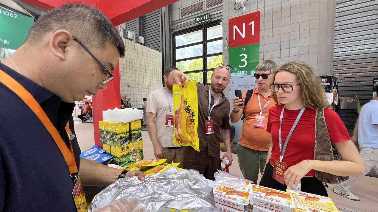河北易县：农特食品“组团”亮相上海国际餐饮食材展受青睐(图4)
