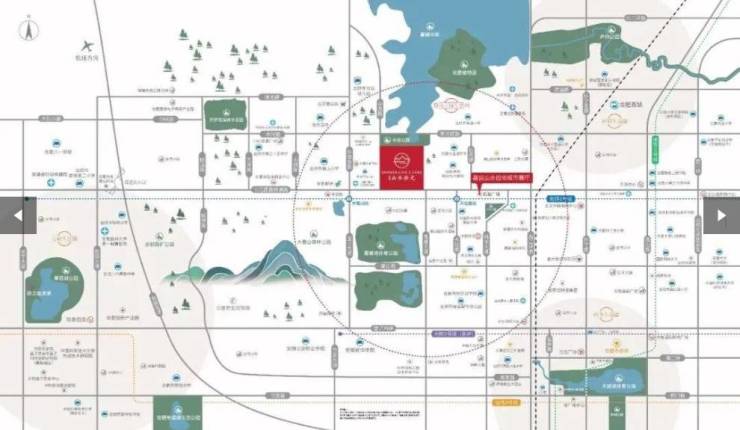 蜀山区晶宫山水拾光售楼处地址(图1)