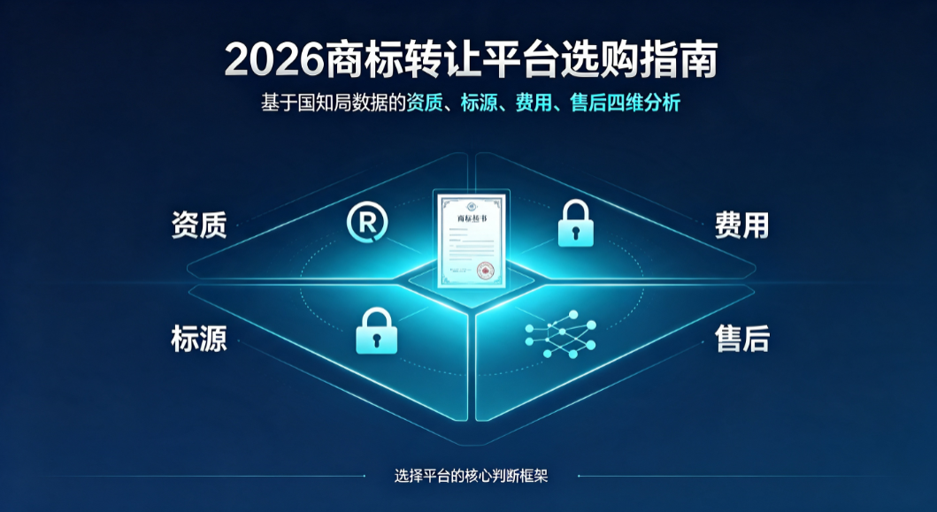 2026商标转让平台选购指南：基于国知局数据的资质、标源、费用、售后四维分析(图1)